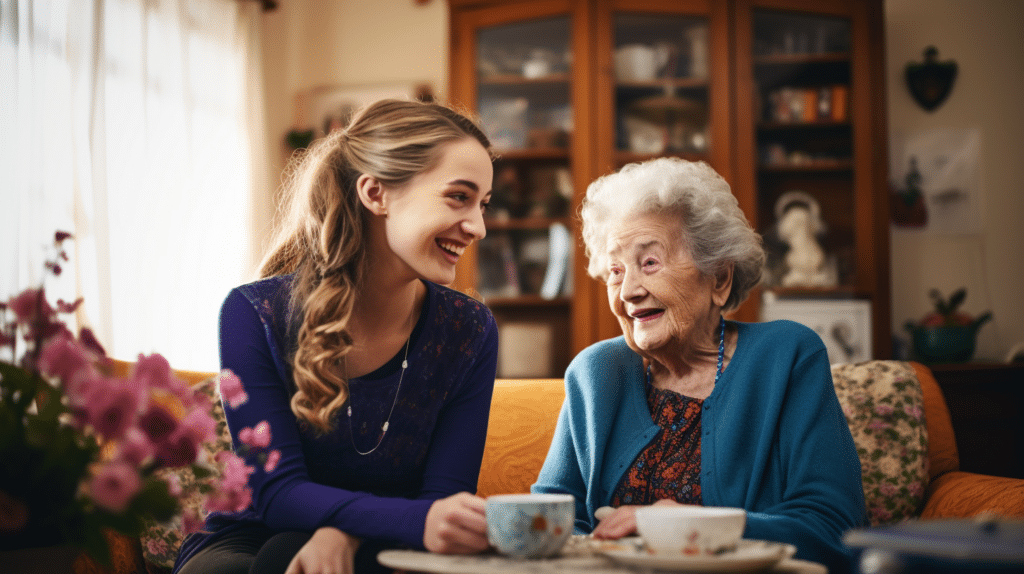 Home care can help seniors age in place and keep their independence.