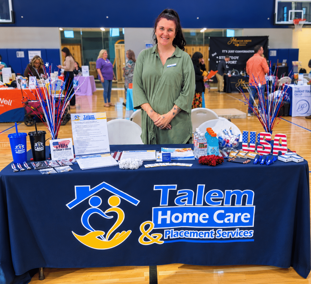 Talem Home Care connects with seniors at Broomfield's Living in Balance Expo.