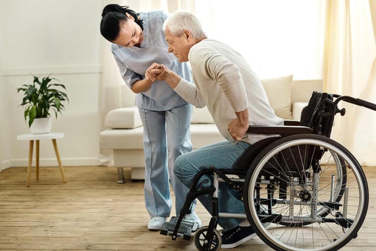 Home care services makes aging in place for seniors and their families when they don't live near each other.