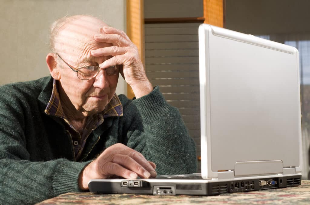 Companion care at home helps seniors navigate technology and stay connected with loved ones.