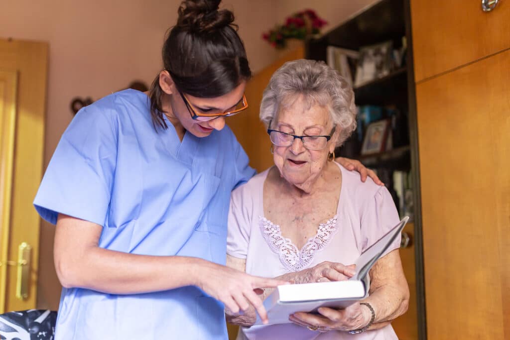 Alzheimer's home care can help keep seniors active and stimulated to prevent rummaging.